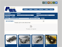 Tablet Screenshot of praiaveiculos.com.br